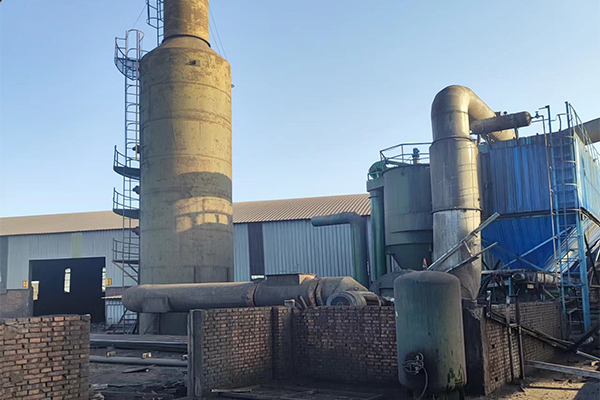 山西朔州煤泥烘干機項目改造現場