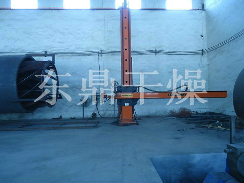 粉煤灰烘干機生產現場