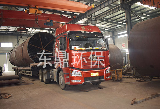 煤泥烘干機發貨現場