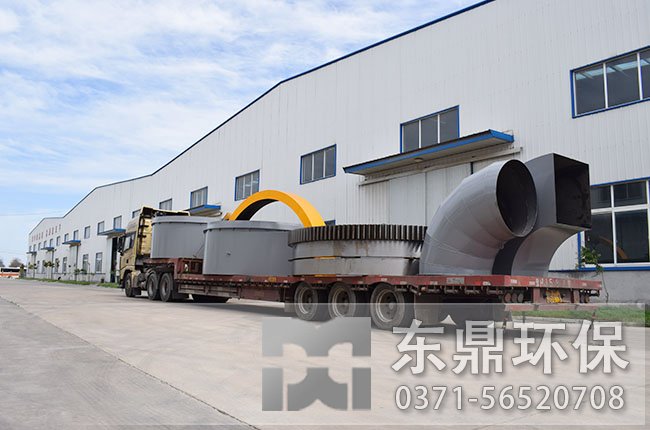 大型煤泥烘干機發貨