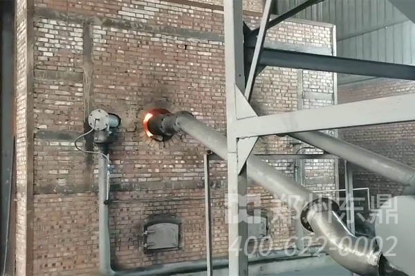 煤泥烘干機設備運行現場