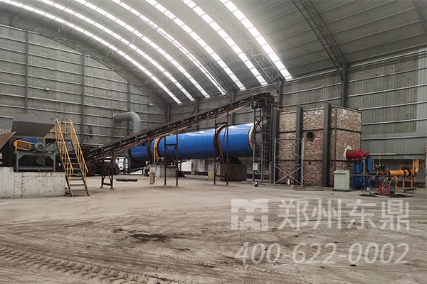 山西呂梁煤泥烘干機生產線項目