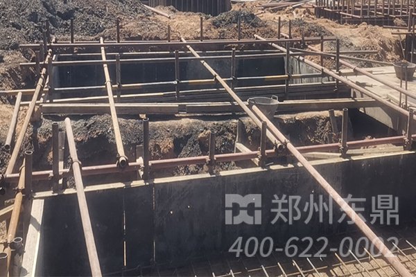 內(nèi)蒙古煤泥烘干機(jī)土建施工現(xiàn)場