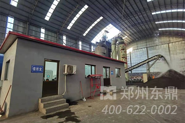 山西榆林煤泥干燥設備生產線運行工作現場