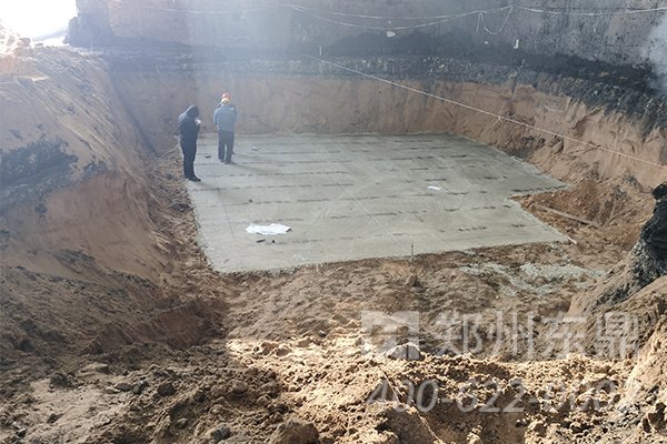 內蒙古煤泥烘干機生產線土建現(xiàn)場實拍