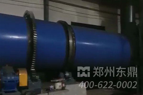 湖北污泥烘干機設備投產運行現場