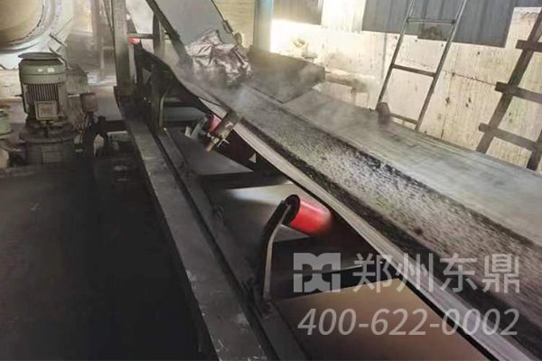 內蒙古鄂爾多斯大型煤泥烘干機帶料試機運行現場