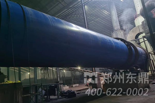 陜西彬縣煤泥烘干設備安裝現場實拍圖